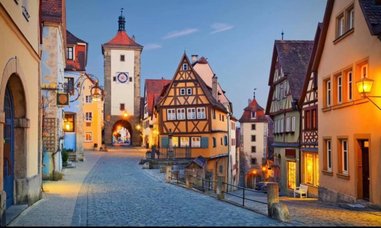 Germany’s Fortified Rothenburg ob der Tauber Village
