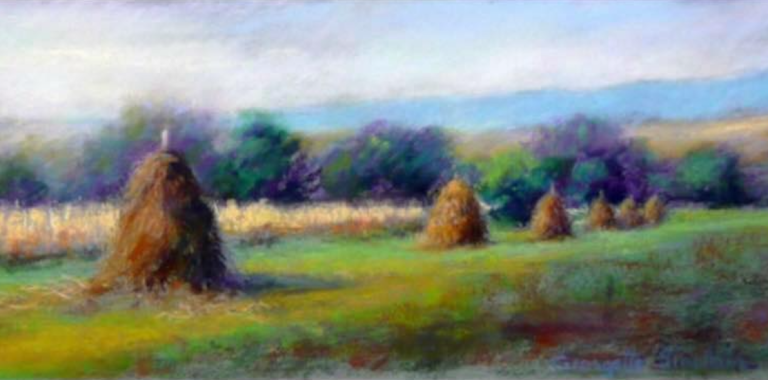 Pastels and Purpose: Georgette Sinclair’s Poetic Landscapes<h2 class=