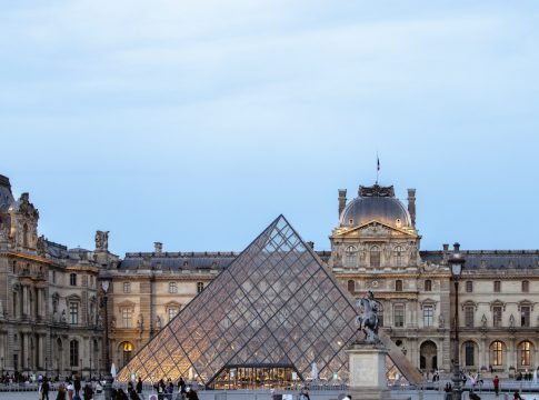 Visiting the Louvre Museum in Paris