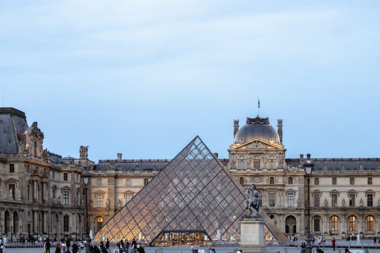 Visiting the Louvre Museum in Paris