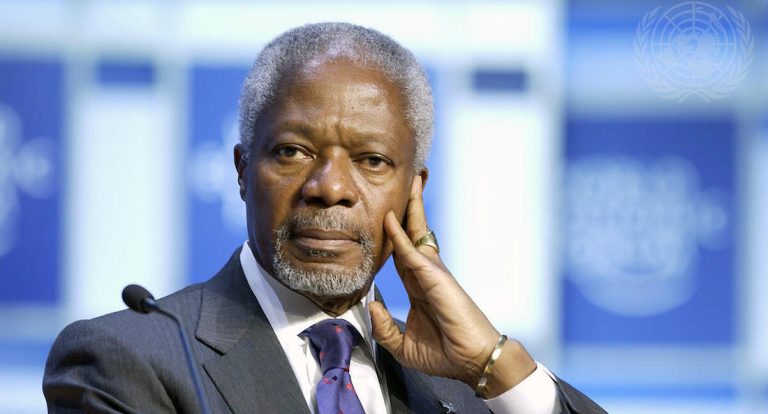 Kofi Annan, Nobel Laureate and Former U.N. Chief, Dies at 80