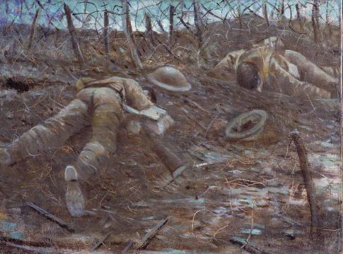 Image: ‘Paths of Glory’ by C.R.W. Nevinson, 1917. Credit: Imperial War Museums collection, London.