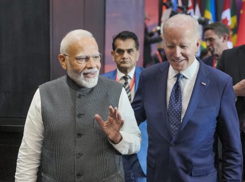 Photo: President Joe Biden speaks with Prime Minister of India Narendra Modi at the G20, 2022, in Bali, Indonesia. Credit: Official White House Photo by Adam Schultz.