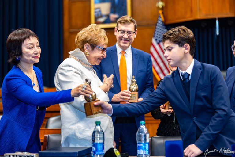 Receiving the Artemis Award in Our Nation’s Capital
