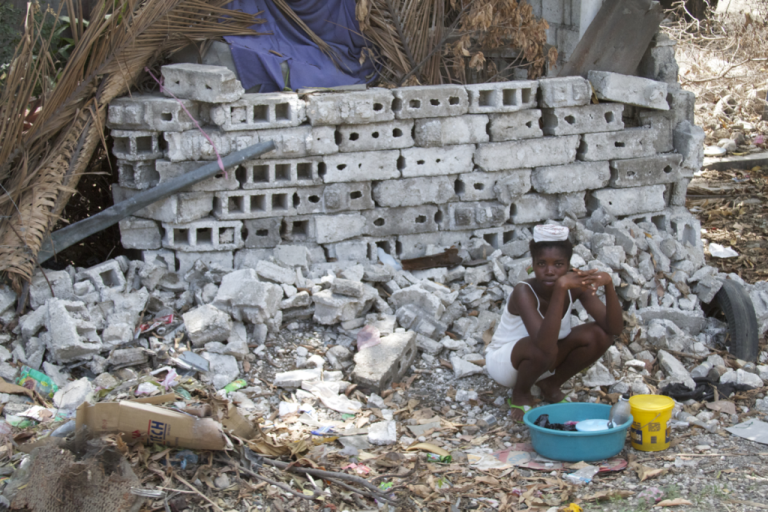 Live Report: Cement Dust Coats All of Haiti, as 9/11 Dust Coated New York