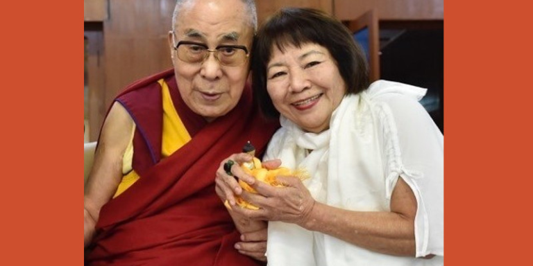 Dr. Kazuko Opens Academic Building at Tibetan Orphanage in India