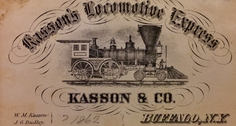 My Namesake, James Dudley’s New York-to-Buffalo Train Company