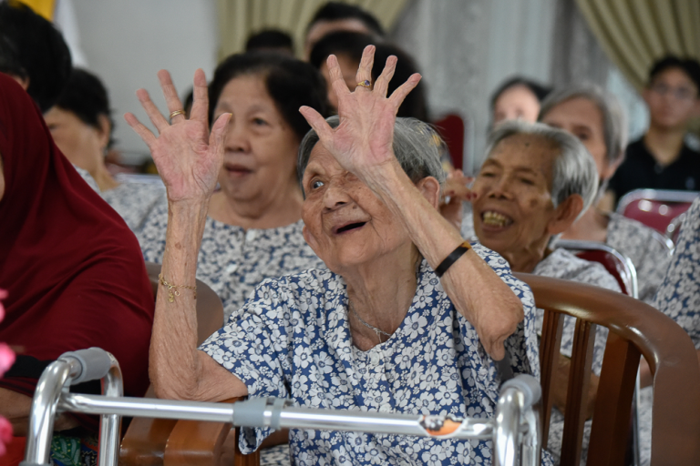 Visiting a Senior Center in Jakarta