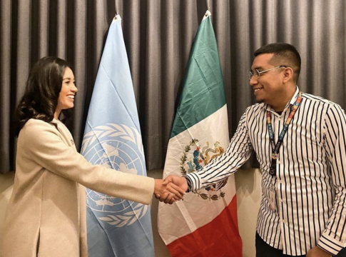 Luce Young Global Leader Valentine Camaño at the United Nations
