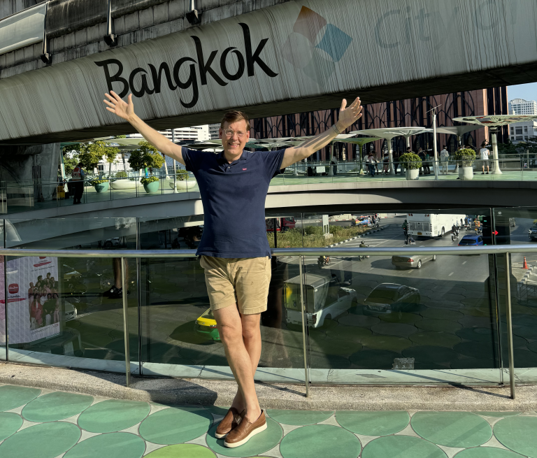 Gigantic Bangkok, Old and New, Bridging East and West