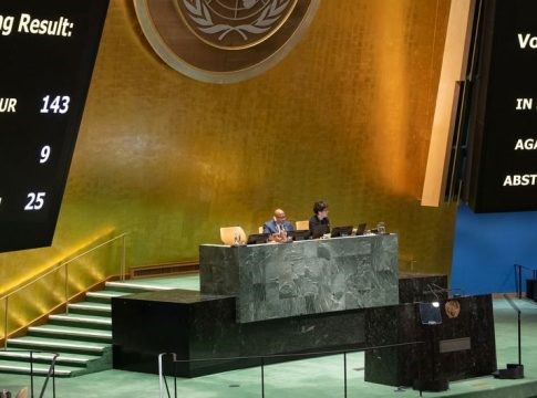 U.N. General Assembly Presses Security Council to Give Full Palestinian Membership
