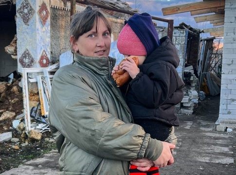 Ukraine Photo Story: War Devastation then Restoring Sense of Home