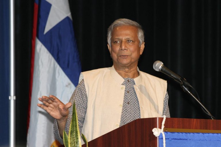 Reuters Interviews Nobel Laureate Muhammad Yunus in Bangladesh Reuters Interviews Nobel Laureate Muhammad Yunus in Bangladesh