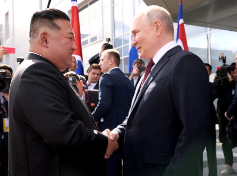 U.S. Warns North Korea Against Providing Putin Platform for War Aims