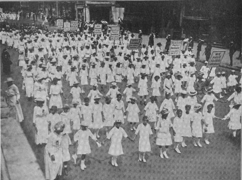 10,000 March Down Fifth Avenue for Black Lives – in 1917