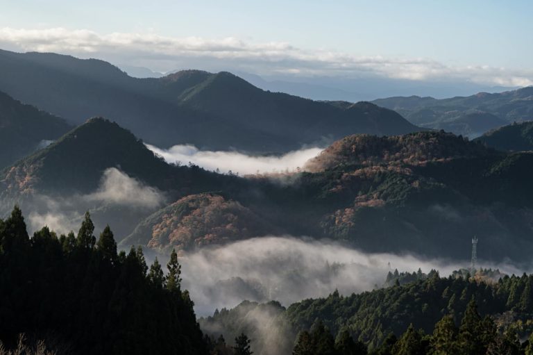 Poetry | Clouds of Autumn in Hills of Japan