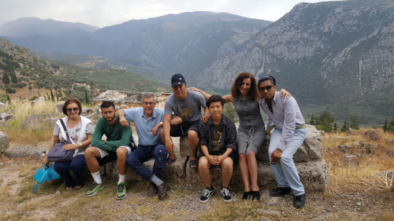 Luce Young Global Leaders Visit Temple of Delphi
