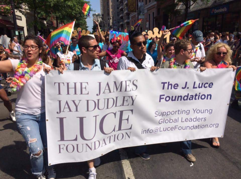 Luce Young Global Leaders Participate in NYC Gay Pride Parade