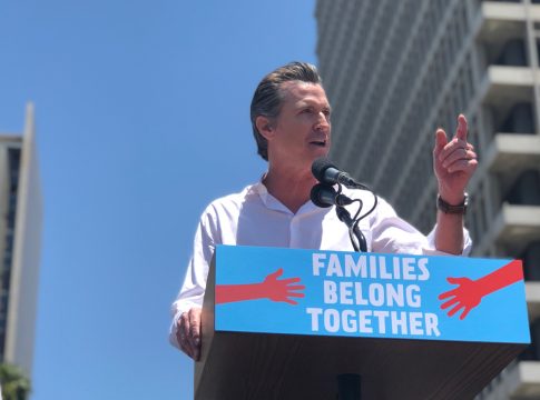 Photo: Gavin Newsom believes families belong together. Credit: © Newsom for California. 2024.