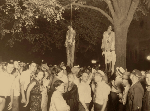 Indiana in 1930, Thomas Shipp, Abram Smith Hung from Tree