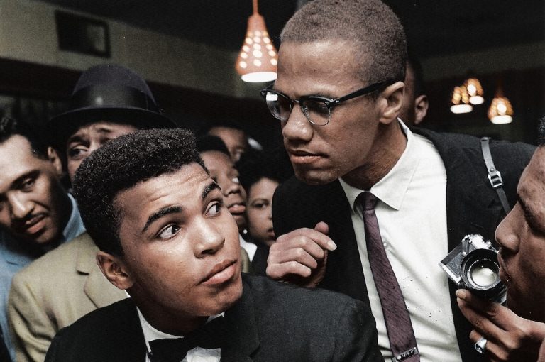 Muhammad Ali and Malcolm X