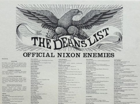 Explaining President Nixon’s “Enemies List” to Young Global Leaders