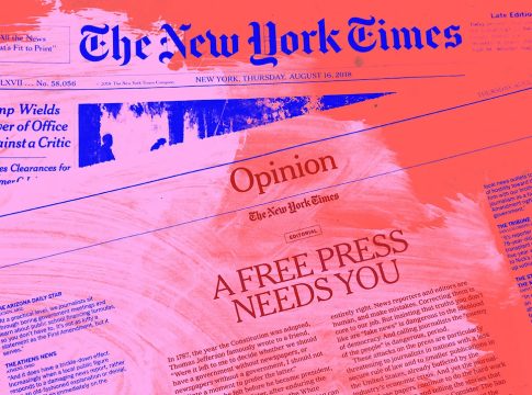 <em>New York Times</em> Slams Trump’s “Intimidation Tactics” on Reporters