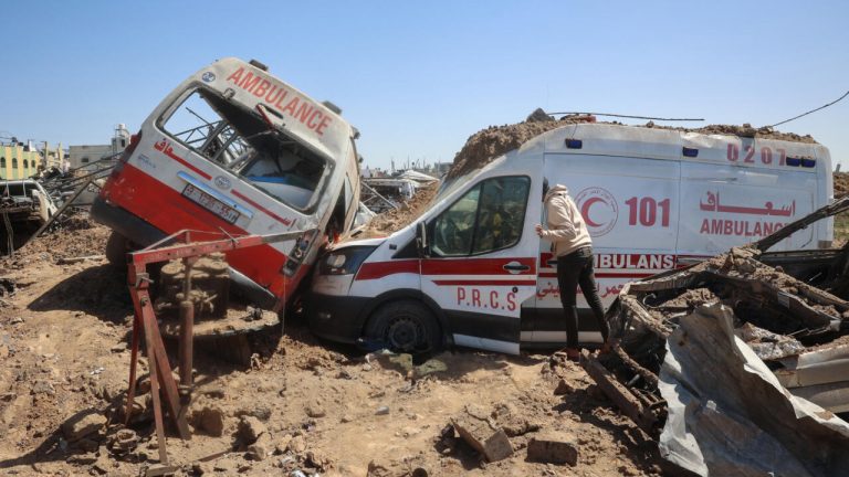 Red Crescent: Israel Kills 14 Health Workers in Rafah at Eid