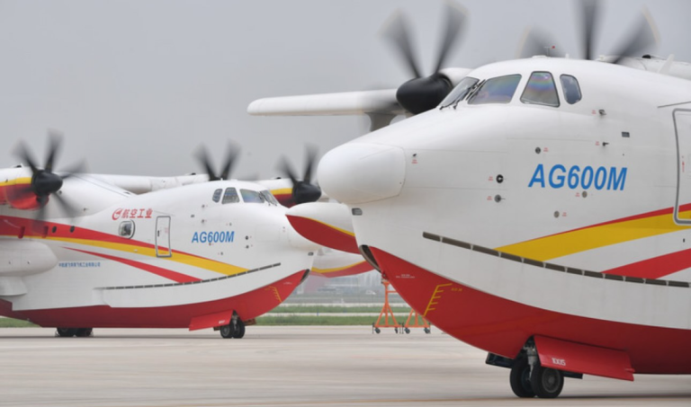 China Develops Large Aircraft-Boat to Help Firefighting Efforts