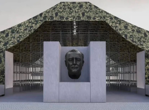 Ai Weiwei’s Monumental “Camouflage” Installation to Transform FDR Four Freedoms Park on Roosevelt Island in New York CIty.