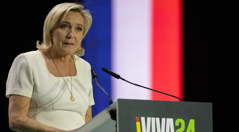Trump, Vance Defend Convicted Right-Wing Le Pen, “Witch Hunt”