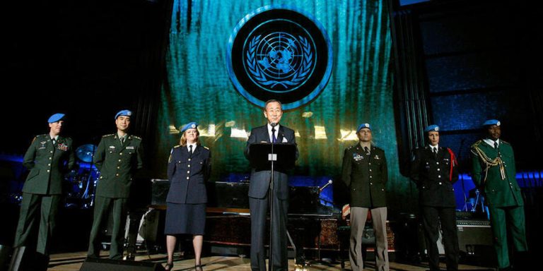 United Nations Birthday Party Rocks for Its Peacemakers