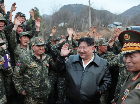 Kim Jong Un Inspects Tank Factory, Signals New Military Push