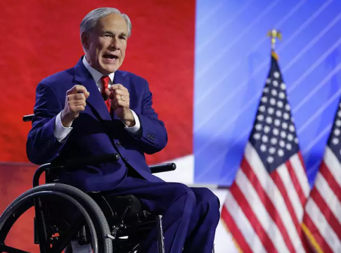 Texas Governor Greg Abbott.