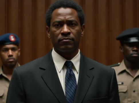 Denzel Washington as Anti-Apartheid Icon Biko in <em>Cry Freedom</em>