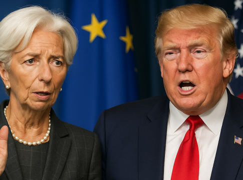 E.C.B.’s Lagarde Condemns Trump’s Rude Remarks about E.U.