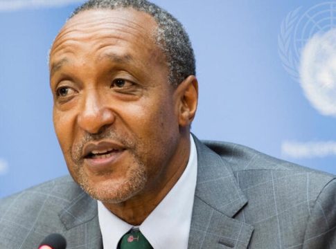 Kenya's Foreign Affairs PS Macharia Kamau.