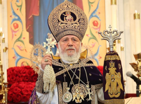 His Holiness Karekin II, the Supreme Patriarch and Catholicos of all Armenians is accused by the Prime Minister of breaking his vow of celibacy and fathering a child.