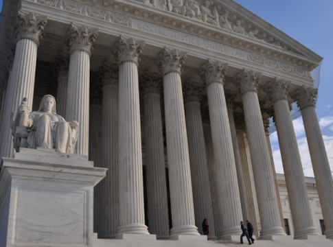 The United States Supreme Court - the Judicial Branch of the American system of checks and balances.