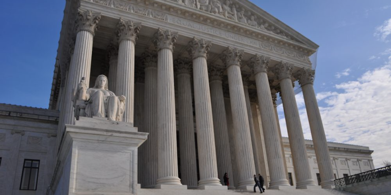 The United States Supreme Court - the Judicial Branch of the American system of checks and balances.
