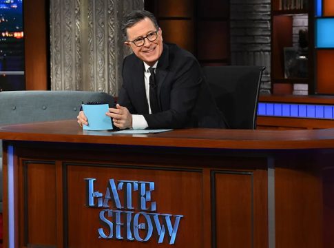 'The Late Show with Stephen Colbert,' New York City. Photo credit: Scott Kowalchyk / CBS.