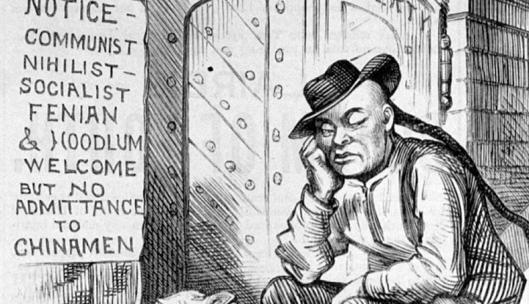 Chinese Exclusion Era: “The Caucasian Will Not Tolerate the Mongolian”