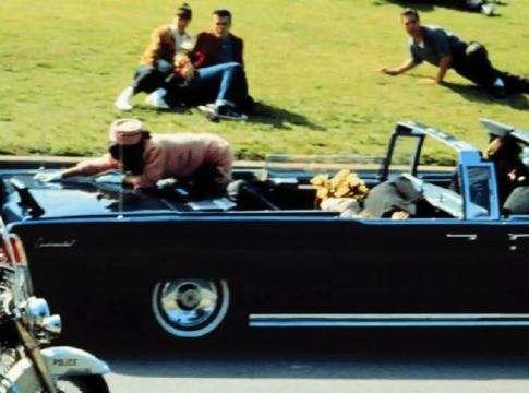 The immediate aftermath of the assassination of President John F. Kennedy on November 22, 1963, in Dallas, Texas.
