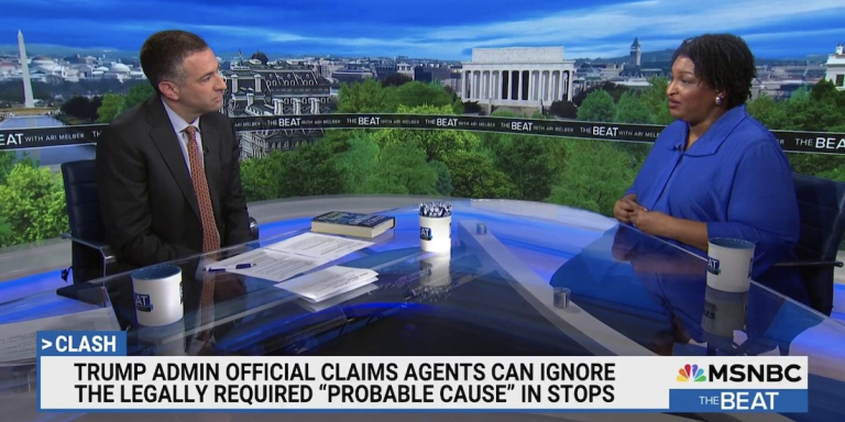 Stacey Abrams Strongly Condemns Trump’s Authoritarian Actions