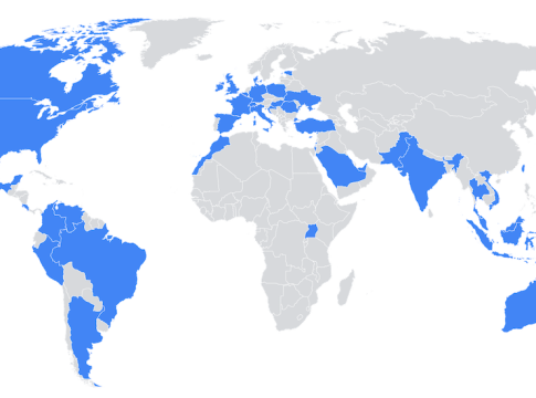 List of countries impacted by North Korea (Democratic People's Republic of Korea) IT worker threat. Image credit: Google Threat Intelligence Group.