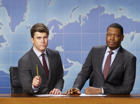 The Stewardship Report disclaimer: This piece is commentary/satire highlighting how reality has become so bizarre is is hard to distinguish from parody. Photo: Saturday Night Live: Weekend Update" anchors Colin Jost and Michael Che. Photo credit: Mark Ellen Matthews / NBC.