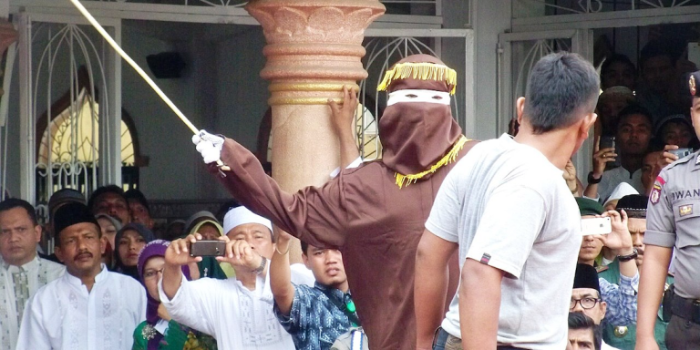 Public Caning in Aceh, Indonesia Highlights LGBTQ+ Rights Crisis