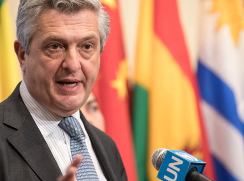 The chief of the United Nations High Commissioner for Refugees (U.N.H.C.R.), Filippo Grandi, delivered a stark warning Monday that certain U.S. deportation practices under President Donald Trump’s administration may violate international law. Photo credit: United Nations.