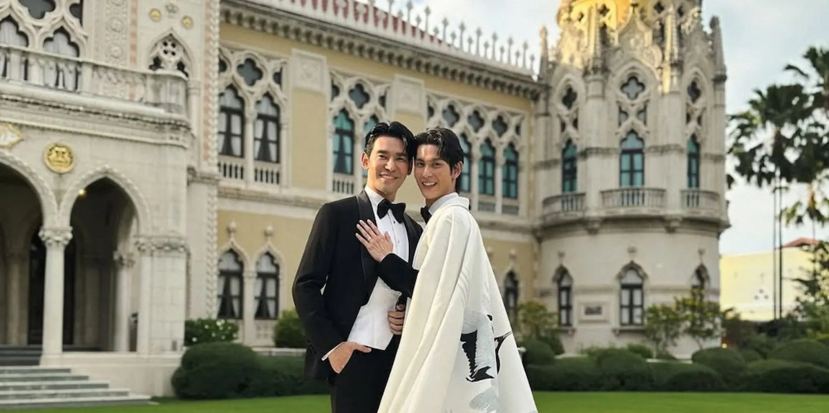 Love Story in Real Life: Thai Actors Porsch Apiwat and Arm Sappanyoo.